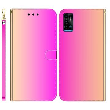 Mirror ZTE Blade A72 / ZTE V40 Vita fodral - Rosa