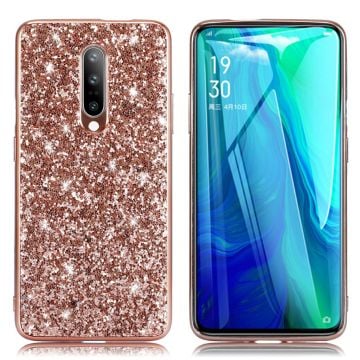 Glitter OnePlus 7 Pro skal - Rosa