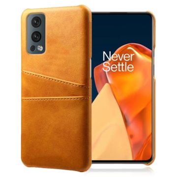 OnePlus Nord 2 5G skal med korthållare - Orange