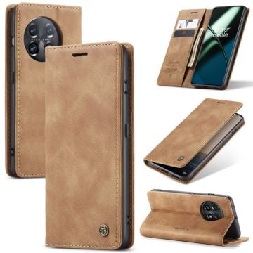 CaseMe vintage OnePlus 11 fodral - Brun