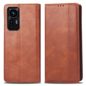 Bofink Vintage läder Xiaomi 12 / Xiaomi 12X fodral - Brun