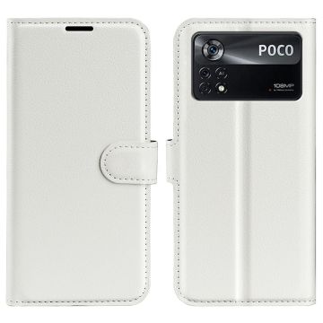 Classic Xiaomi Poco X4 Pro 5G fodral - Vit