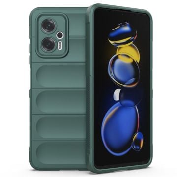 Mjukt greppformat Xiaomi Redmi Note 11T Pro Plus / Xiaomi Redmi Note 11T Pro / Xiaomi Poco X4 GT skal - Grön