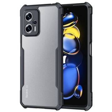 Stöttåligt Xiaomi Poco X4 GT / Xiaomi Redmi Note 11T Pro Plus / Xiaomi Redmi Note 11T Pro hybridskal - Svart