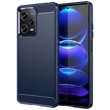 Carbon Flex Xiaomi Redmi Note 12 Pro skal - Blå