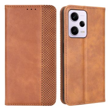 Bofink Vintage läder Xiaomi Redmi Note 12 Pro fodral - Brun