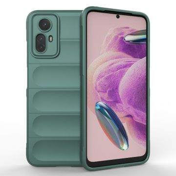 Mjukt greppformat Xiaomi Redmi Note 12S skal - Grön