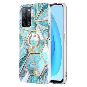 Marmormotiv Oppo A54s / Oppo A53s 5G / Oppo A16 / Oppo A54 skal - Blå