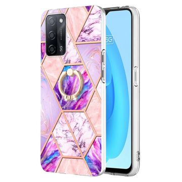 Marmormotiv Oppo A54s / Oppo A53s 5G / Oppo A16 / Oppo A54 skal - Ljust Lila