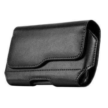 Universal leather waist pouch - Size: XL