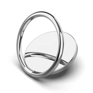 Universal 360 degree zinc alloy phone ring holder - Silver