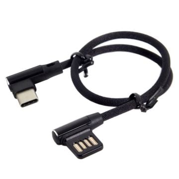 USB 3.1 Typ-C till 90 graders USB 2.0 datakabel