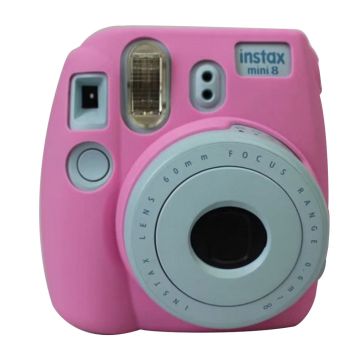 FUJIFILM Instax Mini 8 kameraskydd silikon - Rosa 