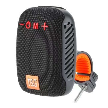 Universal waterproof outdoor bike bluetooth speaker - Black