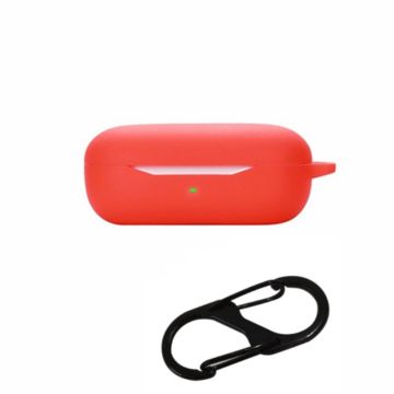 Huawei FreeBuds SE silicone case with buckle - Red