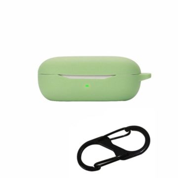 Huawei FreeBuds SE silicone case with buckle - Matcha Green