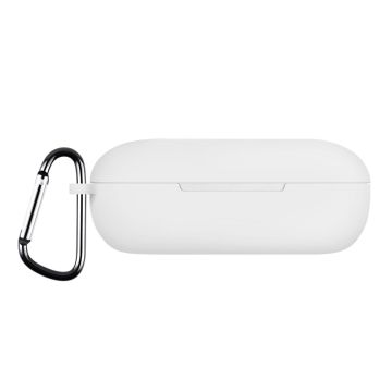 Huawei FreeBuds SE silicone case with buckle - White