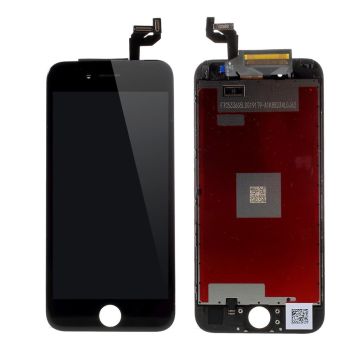 iPhone 6 / 6S LCD-skärm och digitizer-montering - Svart