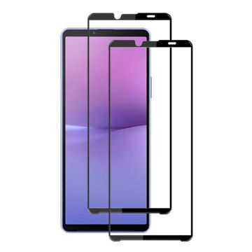 2 pcs AMORUS extra strong glass screen protector for Sony Xperia 10 V