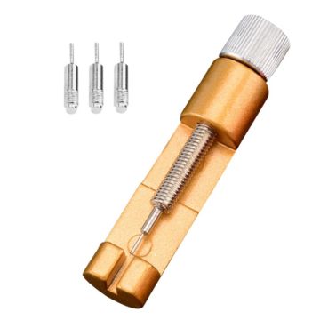 Aluminum watch strap adjuster repair tool - Gold