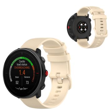 Polar Vantage M / Garmin Vivoactive 4 / Huawei Watch GT klockarmband i silikon - Beige