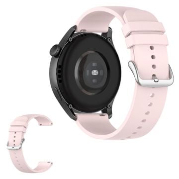 22 mm universellt enkelt klockarmband - Rosa