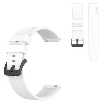 22 mm universal klockarmband i silikon - Vit