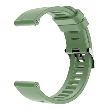 22 mm universal klockarmband i silikon - Ljusgrön