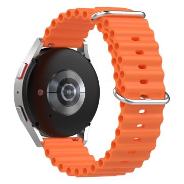 22 mm universal klockarmband i silikon - Orange