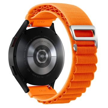 20 mm universellt klockarmband i nylon - Orange