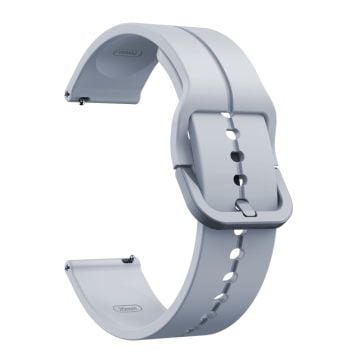 20mm Universal silicone strap - Light Grey