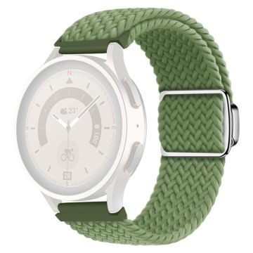 22mm Universal nylon strap with magnetic buckle - Cactus Green