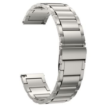 22mm Universal titanium alloy strap with frontier flat buckle - Titanium Grey