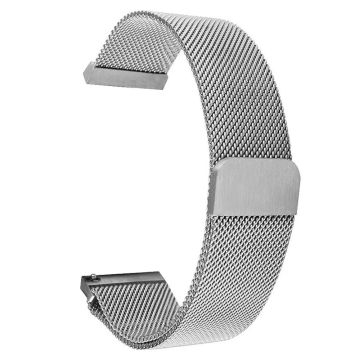 18mm Universal milanese stainless steel strap - Silver