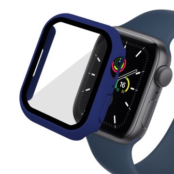 ENKAY Apple Watch (41mm) 2-in-1 cover + 9H tempered glass - Dark Blue