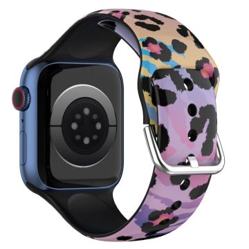 Apple Watch (41mm) IML färgstarkt mönster klockarmband i silikon - Odjur