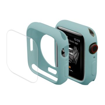 ENKAY Apple Watch (41mm) TPU cover with screen protector - Green