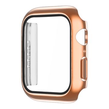 Apple Watch (41mm) electroplating cover with tempered glass - Rose Gold