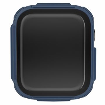 Apple Watch (41mm) electroplated cover with tempered glass - Blue