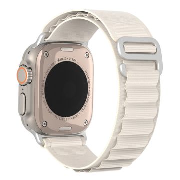 DUX DUCIS GS series för Apple Watch Series 8 (41mm) robust armband med ögla - Stjärnljus Färg