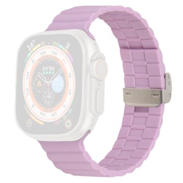 Apple Watch Series 9 41 mm silikonarmband - Ljuslila