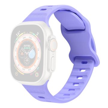 Apple Watch Series 9 41 mm silikonarmband - Lila