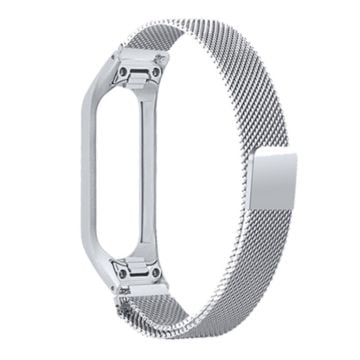 Samsung Galaxy Fit e milanese klockarmband i rostfritt stål - Silver