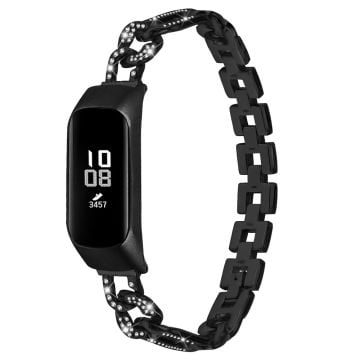 Samsung Galaxy Fit e strassarmband i legering - Svart