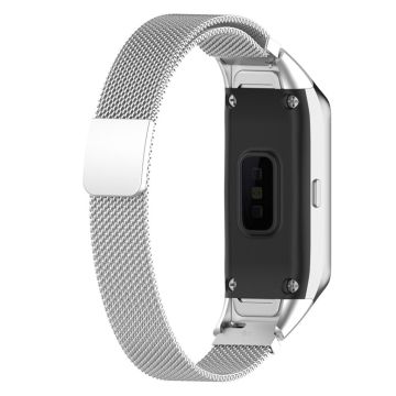 Samsung Galaxy Fit milanese klockarmband i rostfritt stål - Silver