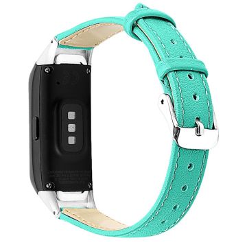 Samsung Galaxy Fit klockarmband i koskinn - Cyan