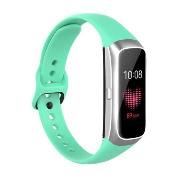 Samsung Galaxy Fit enkelt klockarmband i silikon - Grön