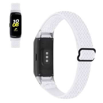 Samsung Galaxy Fit sportklockarmband i nylon - Vit