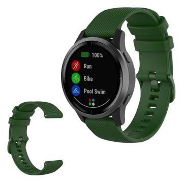 Universal simple silicone watch band - Army Green