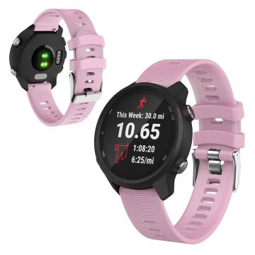 Garmin Vivomove / Forerunner 245 Music / 645 Music klockarmband i silikon - Rosa